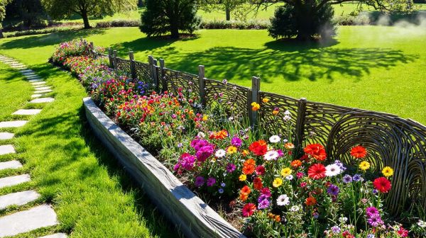 5 astuces pour délimiter efficacement votre jardin avec des bordures