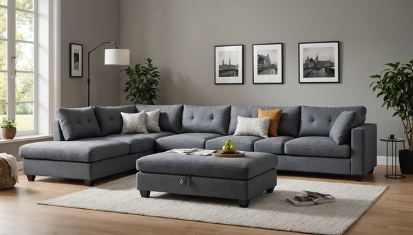 Poids moyen d'un canapé d'angle convertible : ce qu'il faut savoir