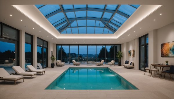 Installation de plafonds tendus : sublimer votre piscine à Lyon