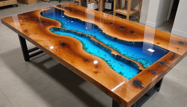 Top conseils pour concevoir une table en résine époxy personnalisée