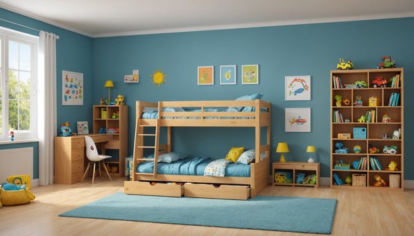 Top 5 étagères sécurisées et fonctionnelles pour la chambre d'enfant